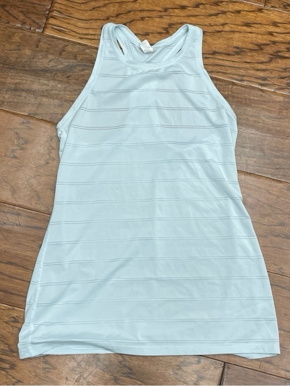 Light Blue Women's Athletic Tank Top